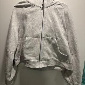 Lululemon Athletica Light Gray Hoodie